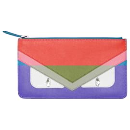 Fendi-FENDI Handbags T.  Cloth-Blue
