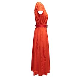 Fendi-Robe FENDI T.IT 42 Synthétique-Orange