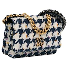 Chanel-CHANEL Handbags T.  Leather-Blue