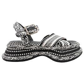 Chloé CHLOE Sandals T.EU 35 Cloth Black