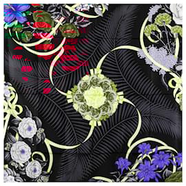Hermès-HERMES Scarves T.  Silk-Black