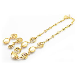 Yves Saint Laurent-YVES SAINT LAURENT Earrings T.  Metal-Golden