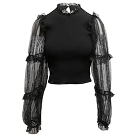 Alexander Mcqueen-ALEXANDER MCQUEEN Tops T.International M Synthetic-Black