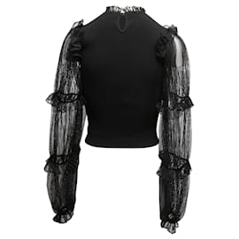 Alexander Mcqueen-ALEXANDER MCQUEEN Tops T.International M Synthetic-Black