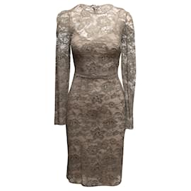 Dolce & Gabbana-DOLCE & GABBANA Dresses T.IT 40 Synthetic-Beige