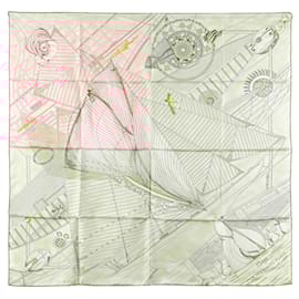 Hermès-HERMES Scarves T.  Silk-Pink