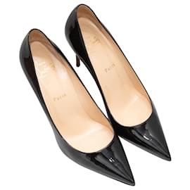 Christian Louboutin-CHRISTIAN LOUBOUTIN Heels T.EU 38 Cloth-Black