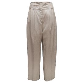 Totême TOTEME Hose T.FR 38 Synthetisch Beige