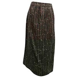 Hermès-HERMES Skirts T.FR 42 Wool-Multiple colors