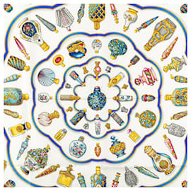 Hermès-HERMES Scarves T.  Silk-Red