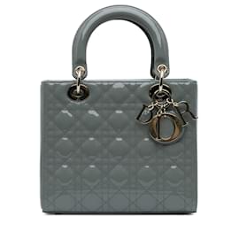 Dior-DIOR Handbags T.  Leather-Grey