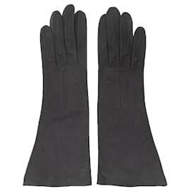 Hermès-HERMES Gloves T.International XS Suede-Other