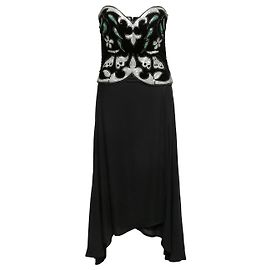 Robe KARL LAGERFELD T.FR 40 Soie Noir