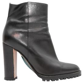 GIANVITO ROSSI Ankle boots T.EU 35 Leather Black