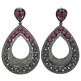 Autre Marque-BAVNA Earrings T.  Metal-Pink