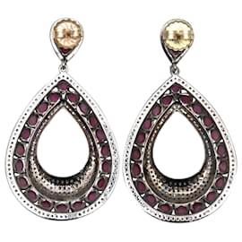 Autre Marque-BAVNA Earrings T.  Metal-Pink