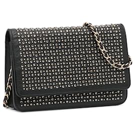 Chanel-CHANEL Handbags T.  Leather-Black