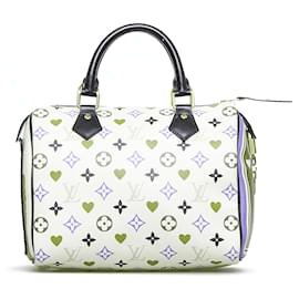 Louis Vuitton-LOUIS VUITTON Handbags T.  Leather-White