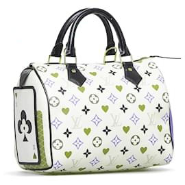 Louis Vuitton-LOUIS VUITTON Handbags T.  Leather-White
