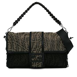 Fendi-FENDI Handbags T.  Leather-Brown