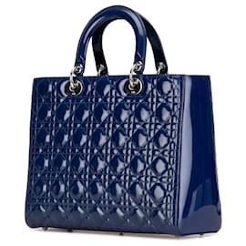 Dior-DIOR Handbags T.  Leather-Blue