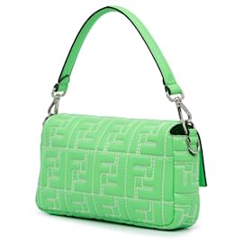 Fendi-FENDI Handbags T.  Leather-Green