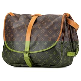 Louis Vuitton-LOUIS VUITTON Handbags T.  Leather-Brown