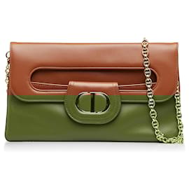 Dior-DIOR Handbags T.  Leather-Brown