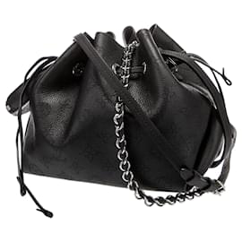 Louis Vuitton-LOUIS VUITTON Handbags T.  Leather-Black