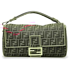 Fendi-FENDI Handbags T.  Leather-Brown