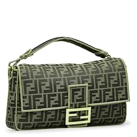 Fendi-FENDI Handbags T.  Leather-Brown