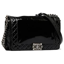 Chanel-CHANEL Handbags T.  Leather-Black