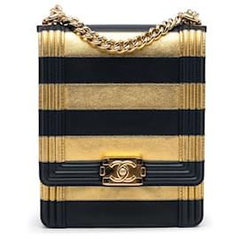 Chanel-CHANEL Handbags T.  Leather-Golden