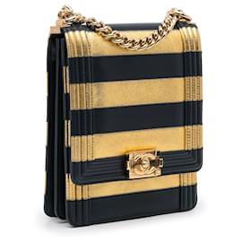 Chanel-CHANEL Handbags T.  Leather-Golden