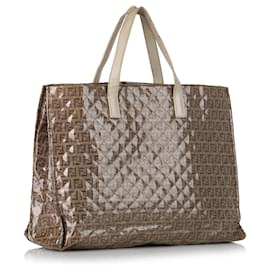 Fendi-FENDI Handbags T.  Leather-Brown