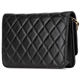 Chanel-CHANEL Handbags T.  Leather-Black