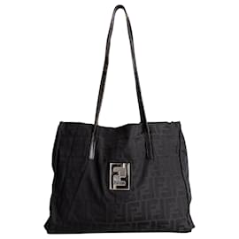 Fendi-FENDI Handbags T.  Cloth-Black