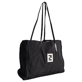 Fendi-FENDI Handbags T.  Cloth-Black