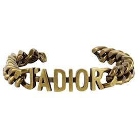 Dior-Dior J'Adior Curb Chain Bracelet-Bronze