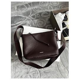 Loewe-Cubi crossbody PM-Dark red