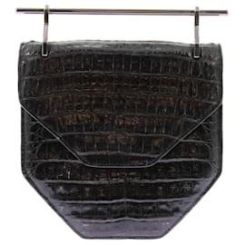 Autre Marque-NON SIGNE / UNSIGNED Handbags T.  Leather-Black