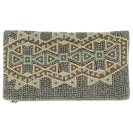 Autre Marque-SILVIATCHERASSI Clutch bags T.  Glitter-Blue