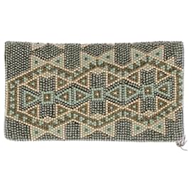 Autre Marque-SILVIATCHERASSI Clutch bags T.  Glitter-Blue