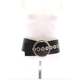 Autre Marque-MAISON BOINET Belts T.cm 75 Leather-Black