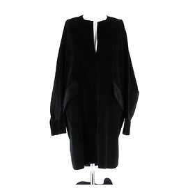 MAISON RABIH KAYROUZ Vestidos T.FR 40 Algodón Negro