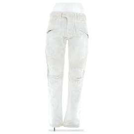Jeans BALMAIN T.US 30 Algodón Blanco