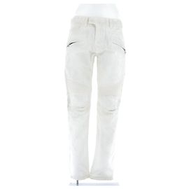 Jeans BALMAIN T.US 30 Algodão Branco