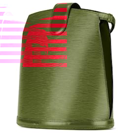 Louis Vuitton-Louis Vuitton Red Epi Cluny-Red