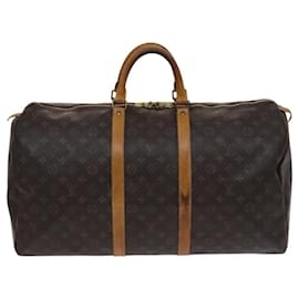 Louis Vuitton-Louis Vuitton Keepall 55-Brown