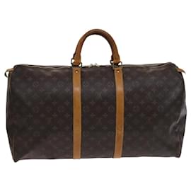 Louis Vuitton-Louis Vuitton Keepall 55-Brown